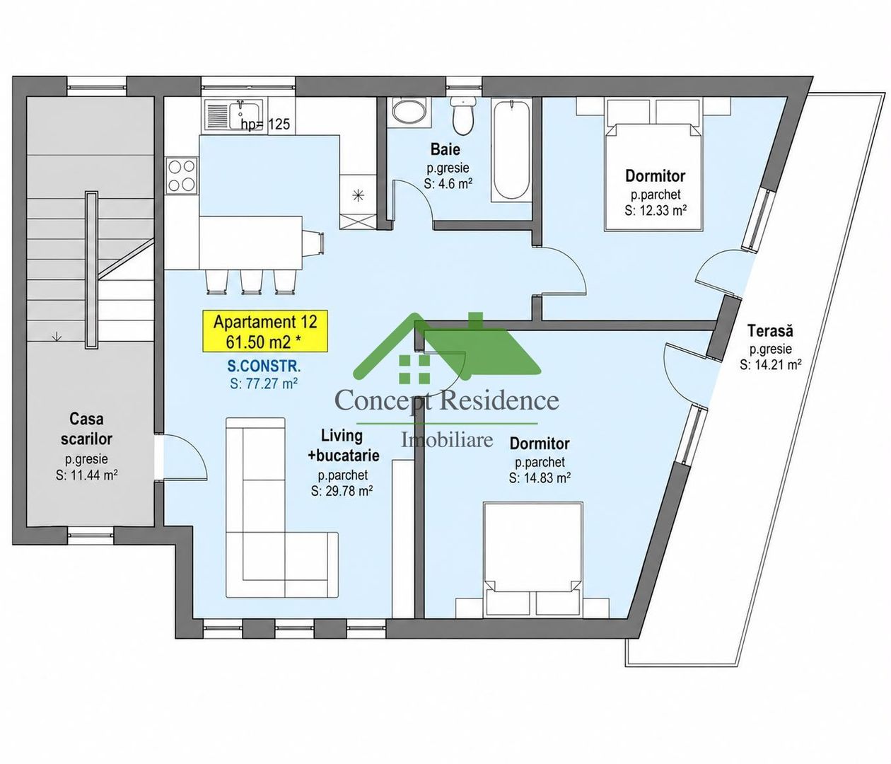 Apartament nou 2 camere | Bloc 2026 | Vasile Alecsandri | Comision 0% - Poză 9