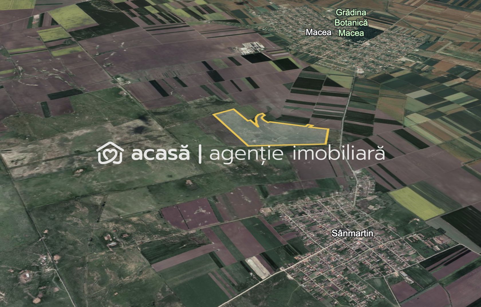 Teren 42 ha pentru parc fotovoltaic – Macea, Arad - Poză 3