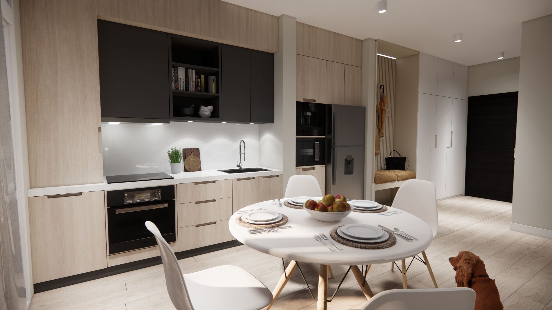 Apartament cu grădină în Cartierul Ared Red 9 - Poză 4