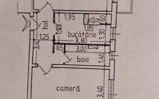 Apartament 2 Camere Decomandat 54 Mp Renovat Bloc 1985 Nicolina-Rond Vechi - Poză 7