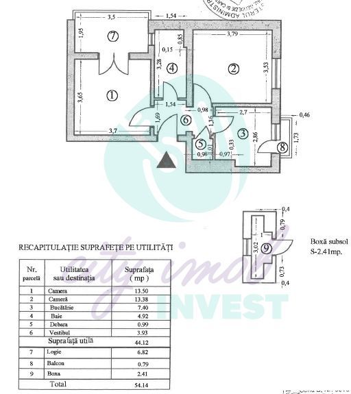 2 camere Gara de Nord-Parcul Duca-Bloc anvelopat - Poză 1