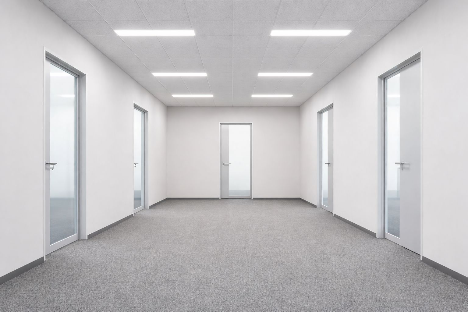 Spațiu birou 25 mp | Compartimentat | Open space + birouri - Poză 2