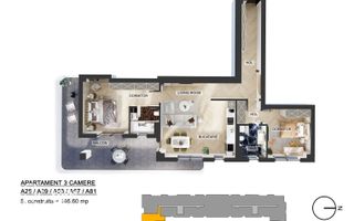 Apartamente 3 camere, Pipera, comision 0 % - Poză 18