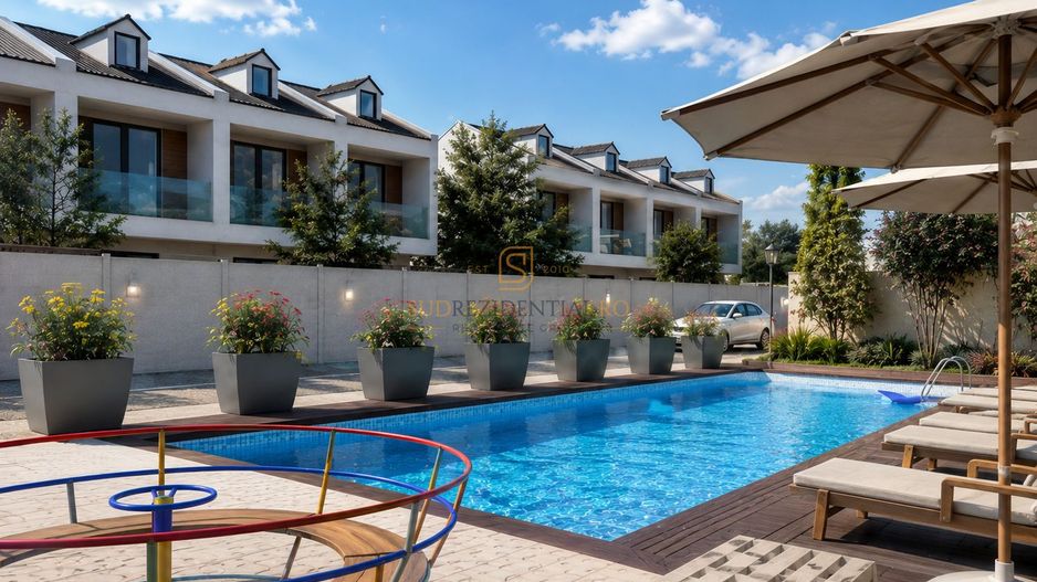 Vila individuala | Ansamblu privat cu piscina Bragadiru-Independentei - Poză 3