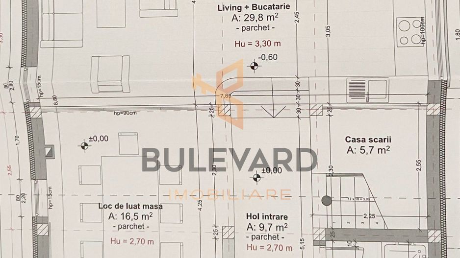 Teren 550 mp autorizat pentru casa P+E, toate utilitatile! - Poză 3