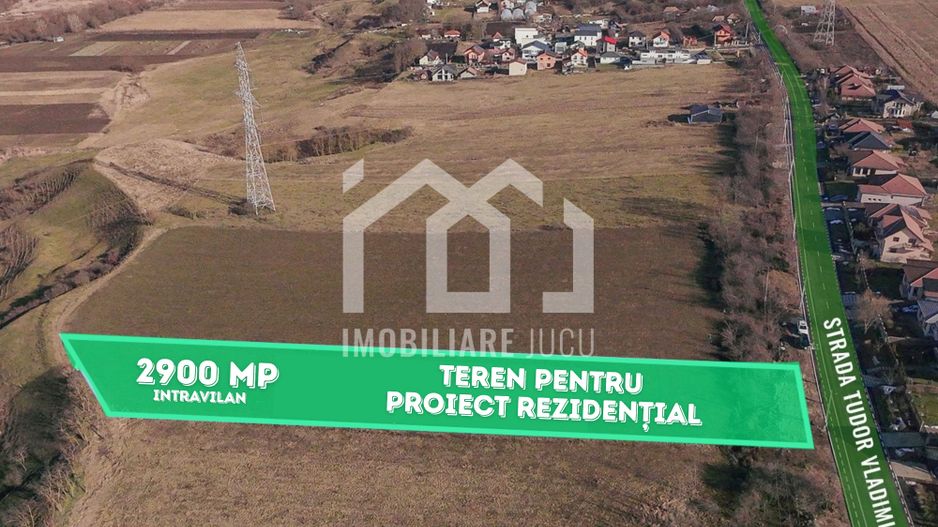 Teren Intravilan 2900mp - Dezvoltare rezidențială - Jucu de Sus - Poză 2