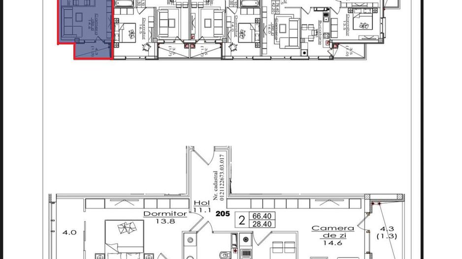 Vânzare, apartament, 2 camere, str. Durlești, Dumbrava - Poză 4