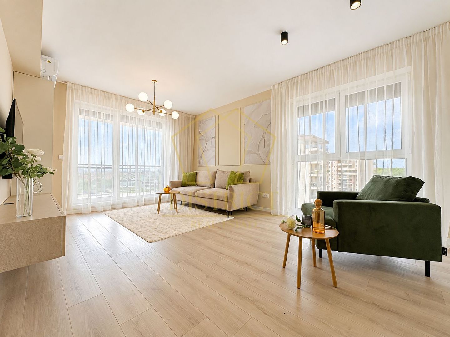 Apartament nou cu 2 camere, bucatarie inchisa | Denya Forest - Poză 3