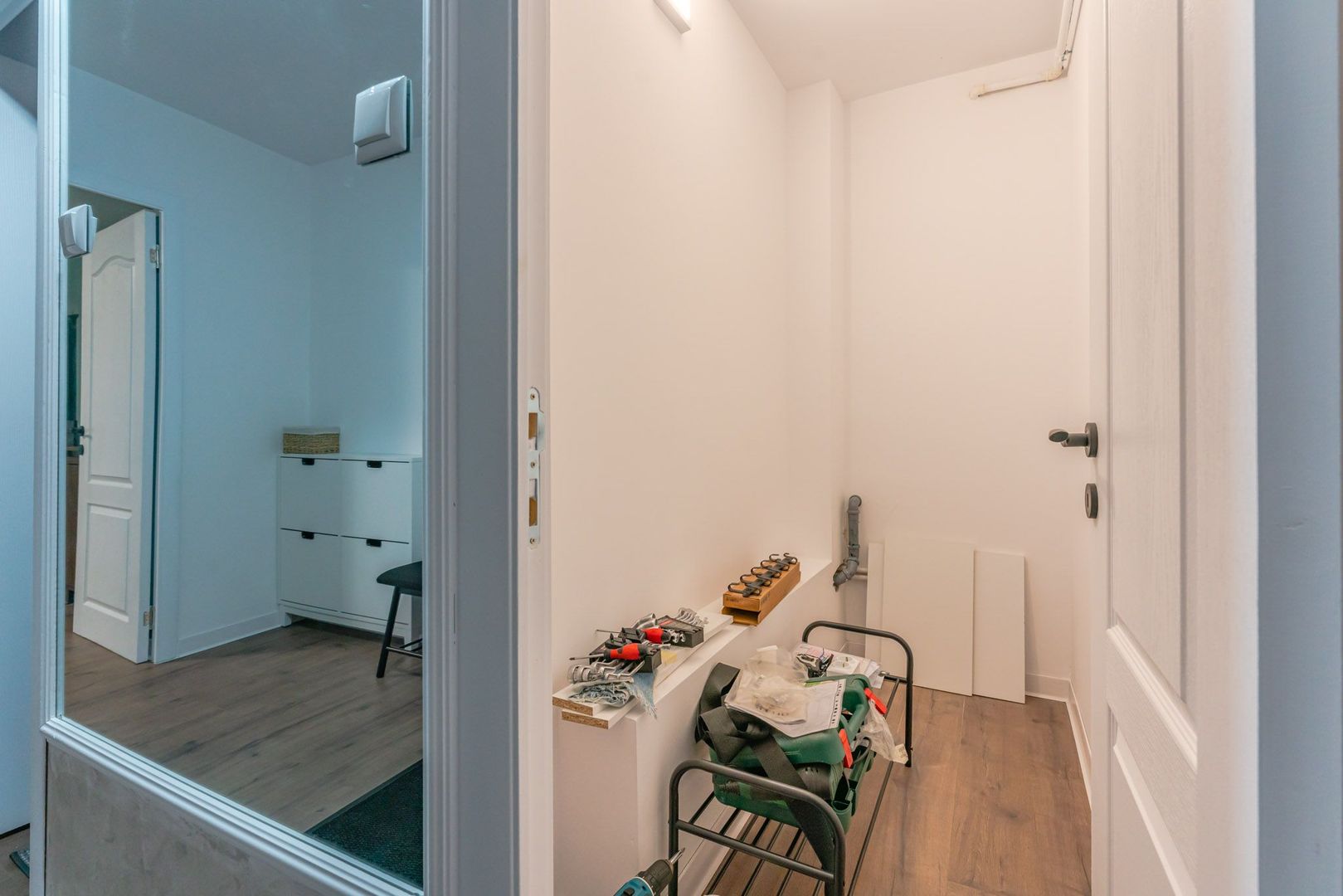 Chirie 2 camere Astra Brașov: 57 mp, AC și două balcoane închise - Poză 14