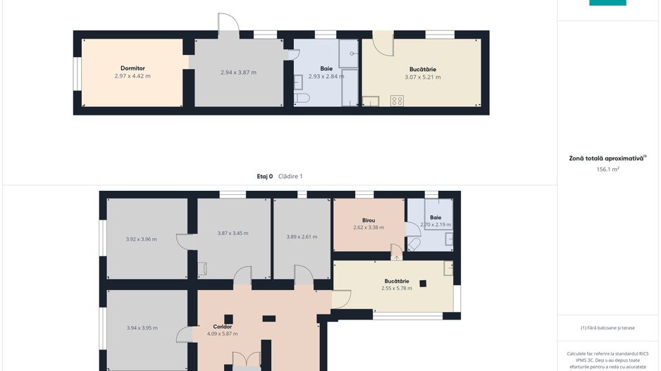 Casă cu 2 corpuri  și 5 camere în Livada - Poză 8