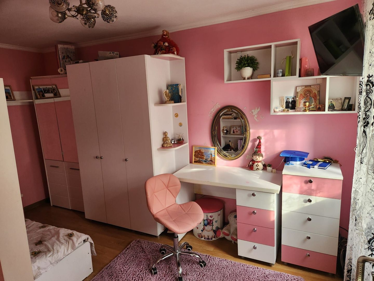 vand apartament 3 camere, etaj 2 , zona Alunis - Poză 7