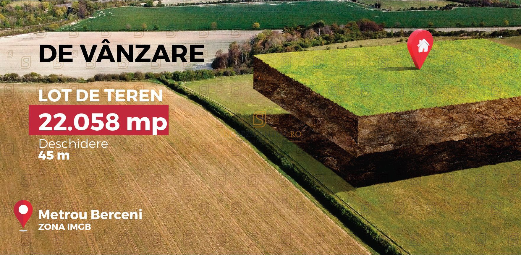 Teren intravilan generos, investitie ideala in zona IMGB - Sectorul 4 - Poză 1