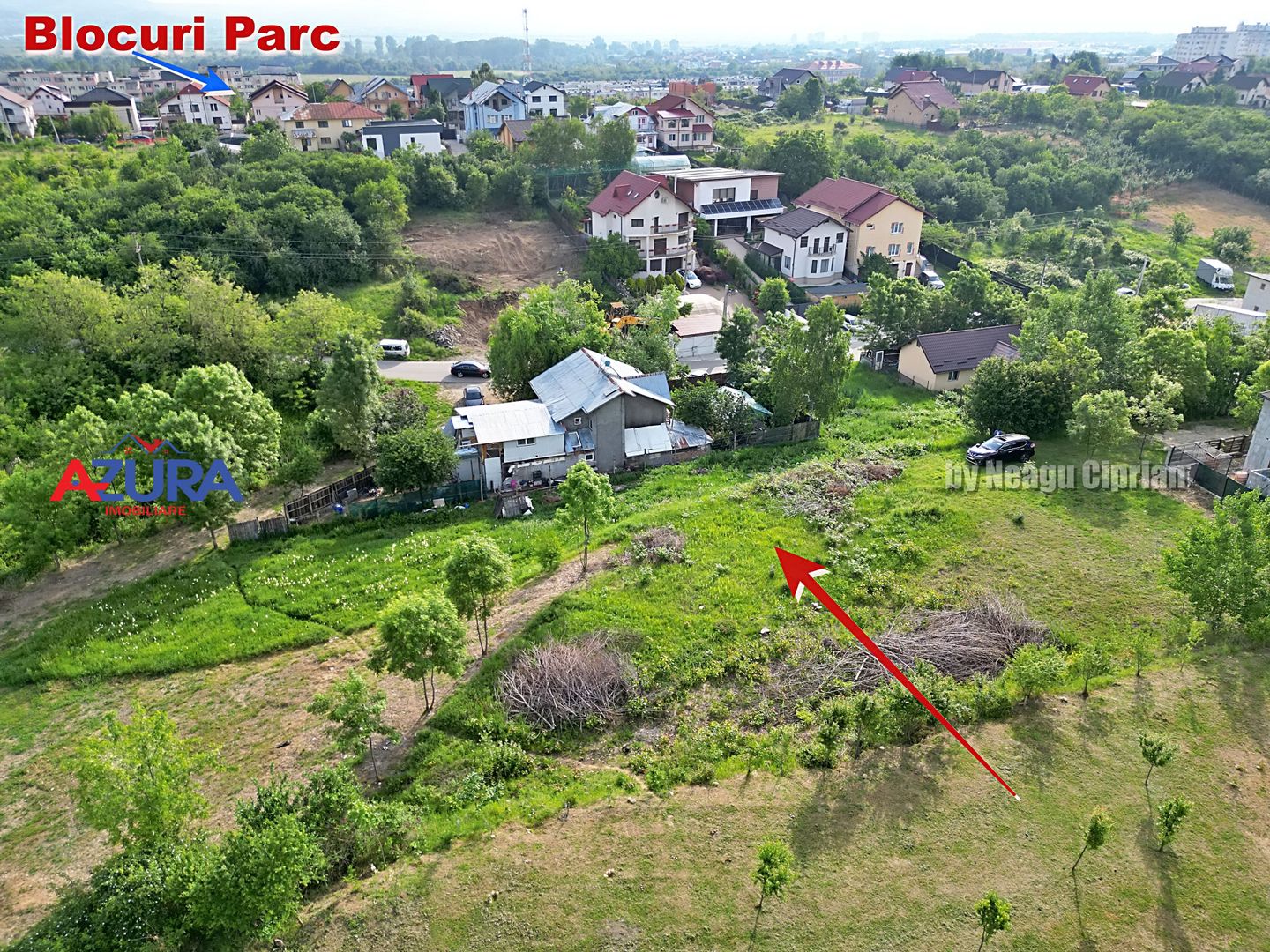 AZURA Imobiliare - Teren Prundu Valea Geamana 700 m de Parc - Poză 3