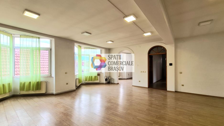 Spatiu birouri de închiriat Brasov - 130 mp # spatii-comerciale-brasov.ro - Poză 1