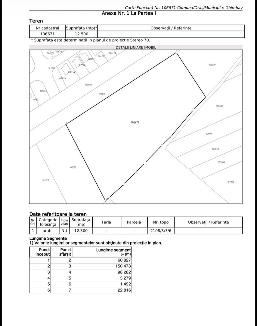 Teren 12.500 mp Ghimbav – Cartierul Florilor | Ghimbav | Braşov - Poză 7