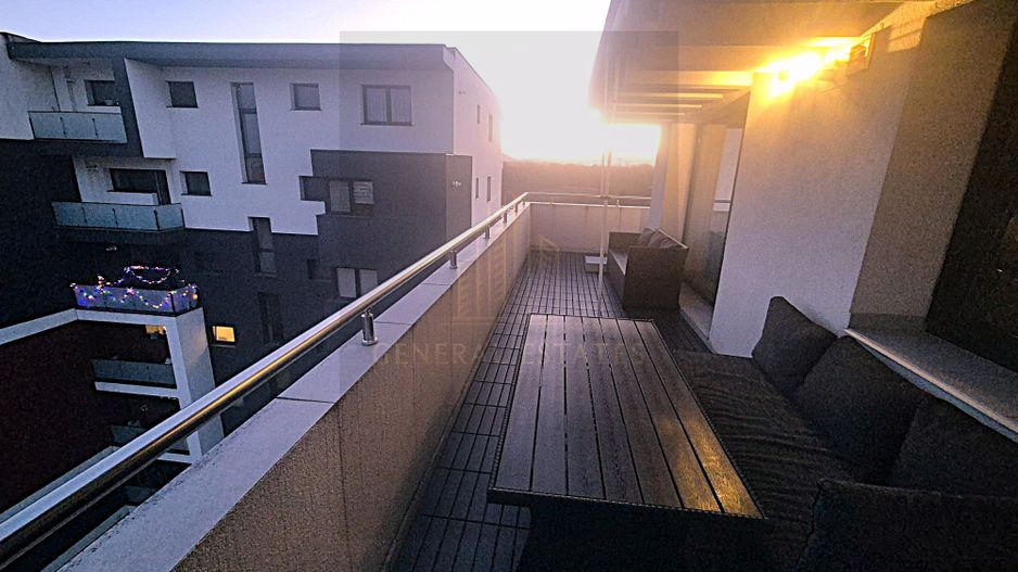 Apartament modern 2 camere, Brasov, Tractorul cu terasă panoramica - Poză 15