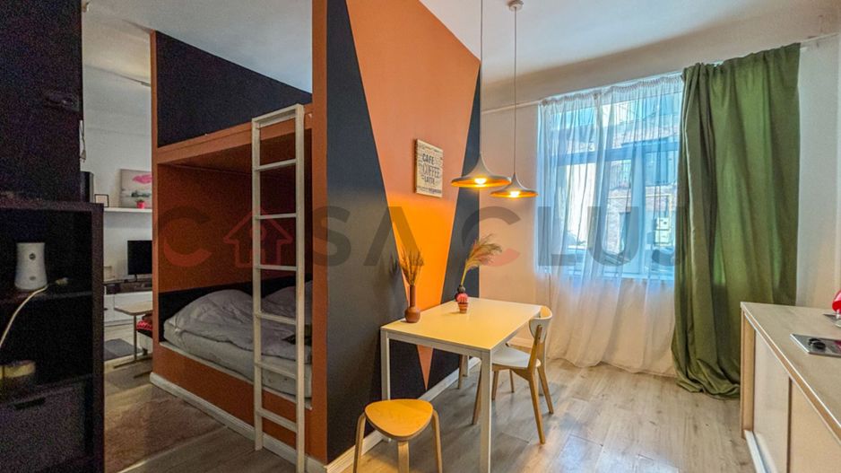 Studio langa Parcul Feroviarilor cu gradina proprie - Poză 1