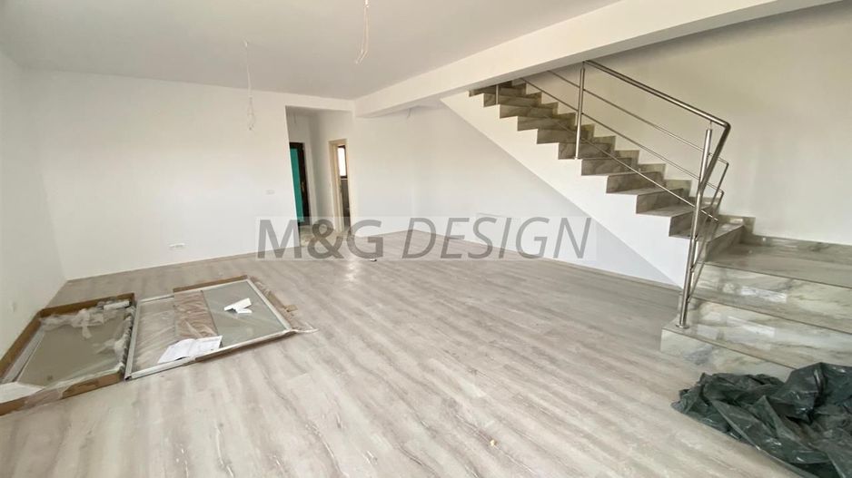 Vand duplex P+E 120mp 3 bai 4 dormitoare Mosnita Noua - Poză 2