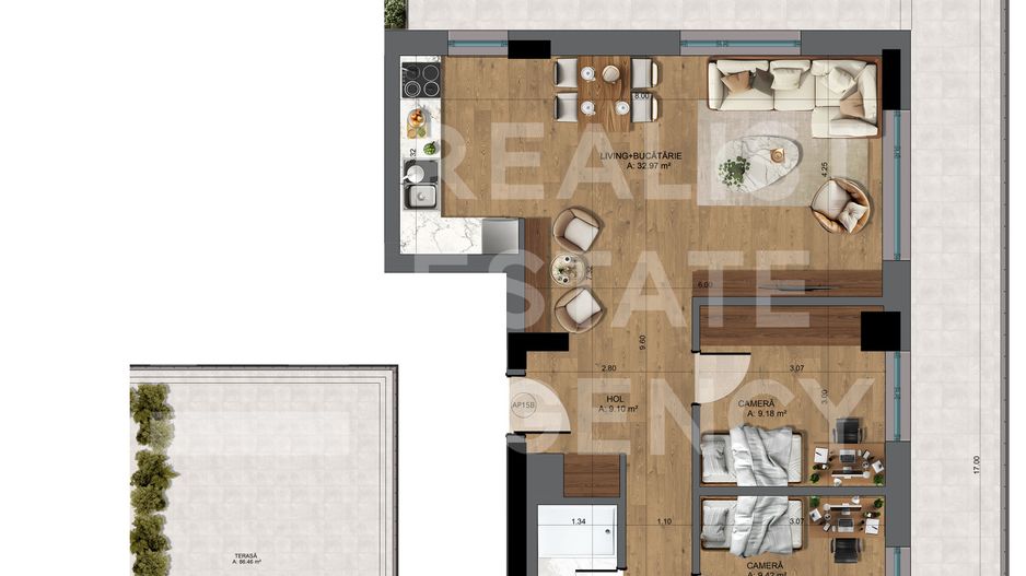 Vânzare, apartament, 4 camere, București - Poză 11