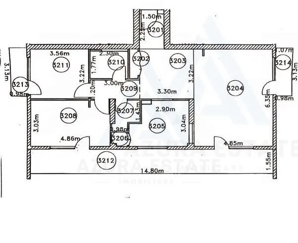 Apartament 3 camere decomandat 93 mp + terasă  zona Piața Rahovei - Poză 14
