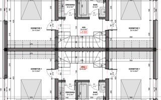 Duplex cu 3 camere in Mosnita Noua | Zona Excelenta | Finisaje la alegere. - Schiță 8