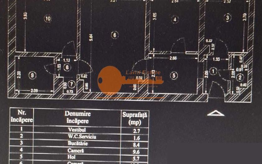 3 camere la 200m de Metrou Tineretului - Poză 6