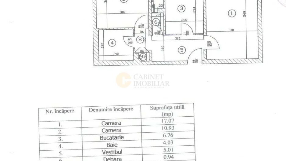 2 camere | 50mp | 1981 |  Centrala | Gorjului-Veteranilor - Poză 5