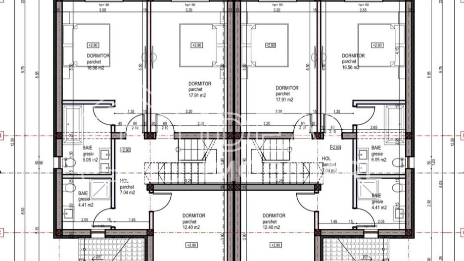 Duplex  Modern cu 6 camere, si teren de 270 mp, in Selimbar - Schiță 9
