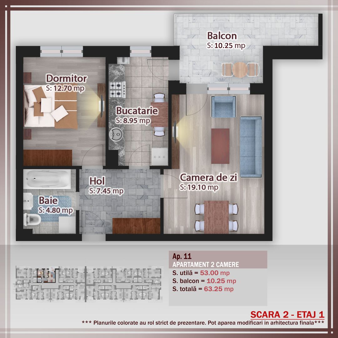 AP. 2CAM.+LOC DE PARCARE INCLUS / PARC TEILOR,PALLADY-PRET PROMO! - Poză 1