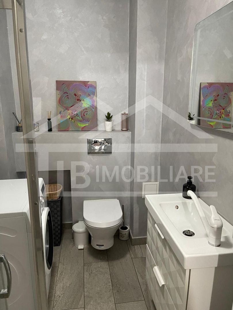 Apartament cu 2 camere, 60mp, parcare, Zona Tudor - Poză 6