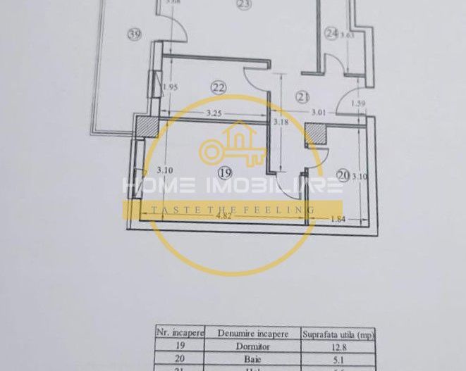 Etaj 4 din 6/Ap 2Camere-Decomandat+Loc de parcare subteran/Bloc Intabulat! - Poză 6