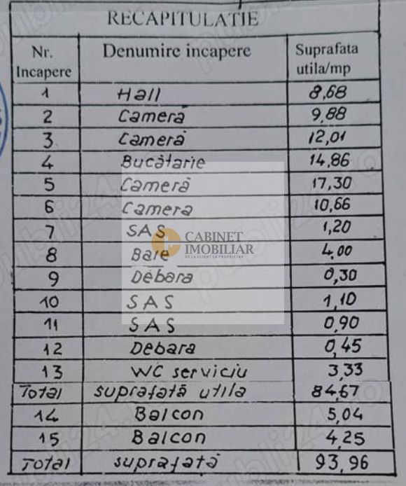 Apartament 4 camere | Decomandat | 94 mp | Bloc Reabilitat - Poză 12