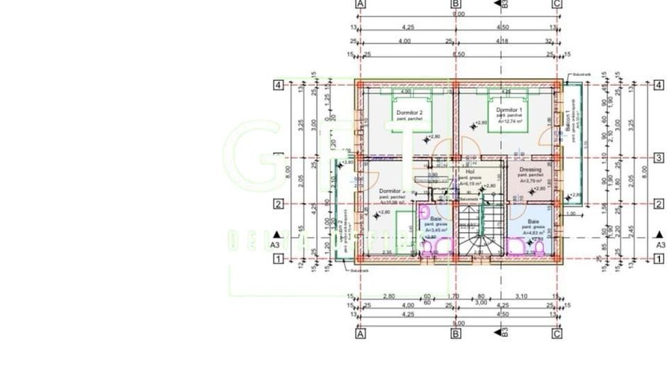 Casa Moderna 5 camere 120 mp-teren 300 mp-2 balcoane-Zona Centura - Poză 3