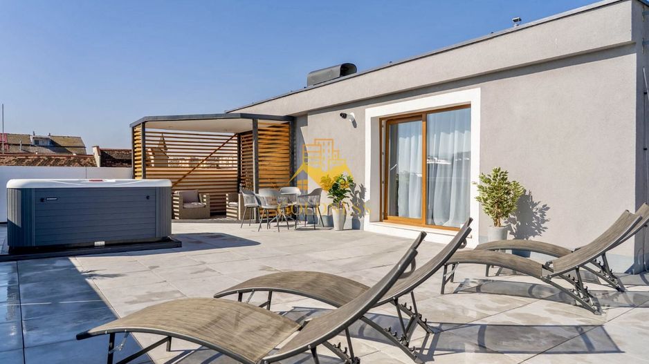 2 camere open space, Premium, Terasa 150 mp, Parcare, Intre Lacuri - Poză 1