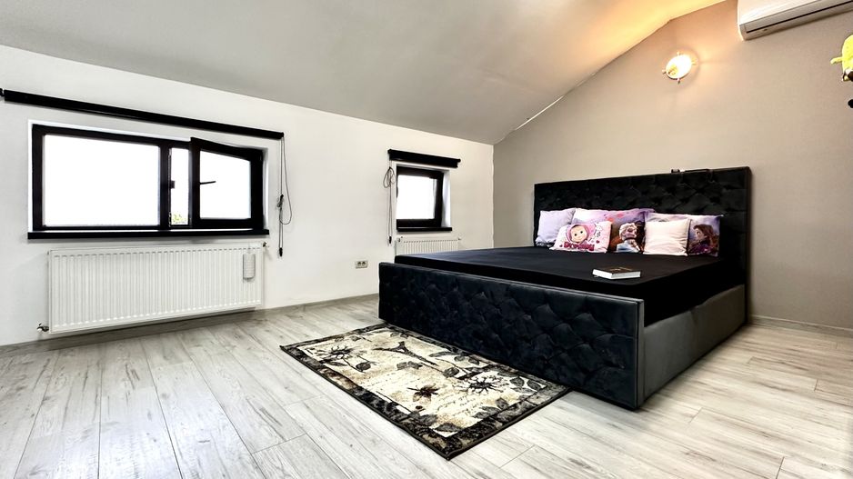 Duplex generos, 120 mp utili, modern si mobilat, in  Mosnita Veche - Poză 12