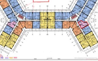 Vanzare Studio, One Lake District - Schiță 7