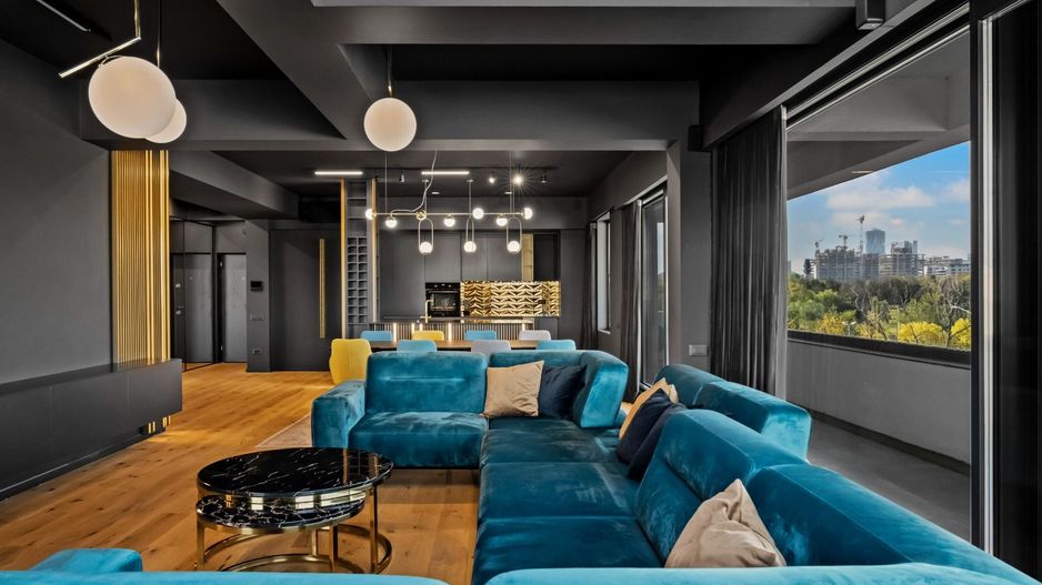 Apartament 3 camere lux | 140 mp | 33 mp terasă | Șos. Petricani - Poză 13