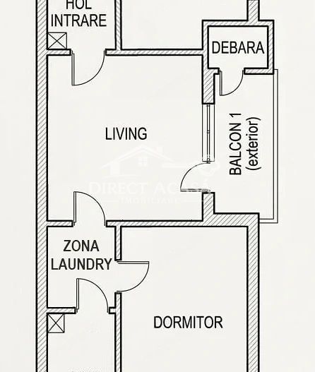 Apartament cu 2 camere de vanzare-Zona Tudor intre Dacia si Fortuna - Poză 6