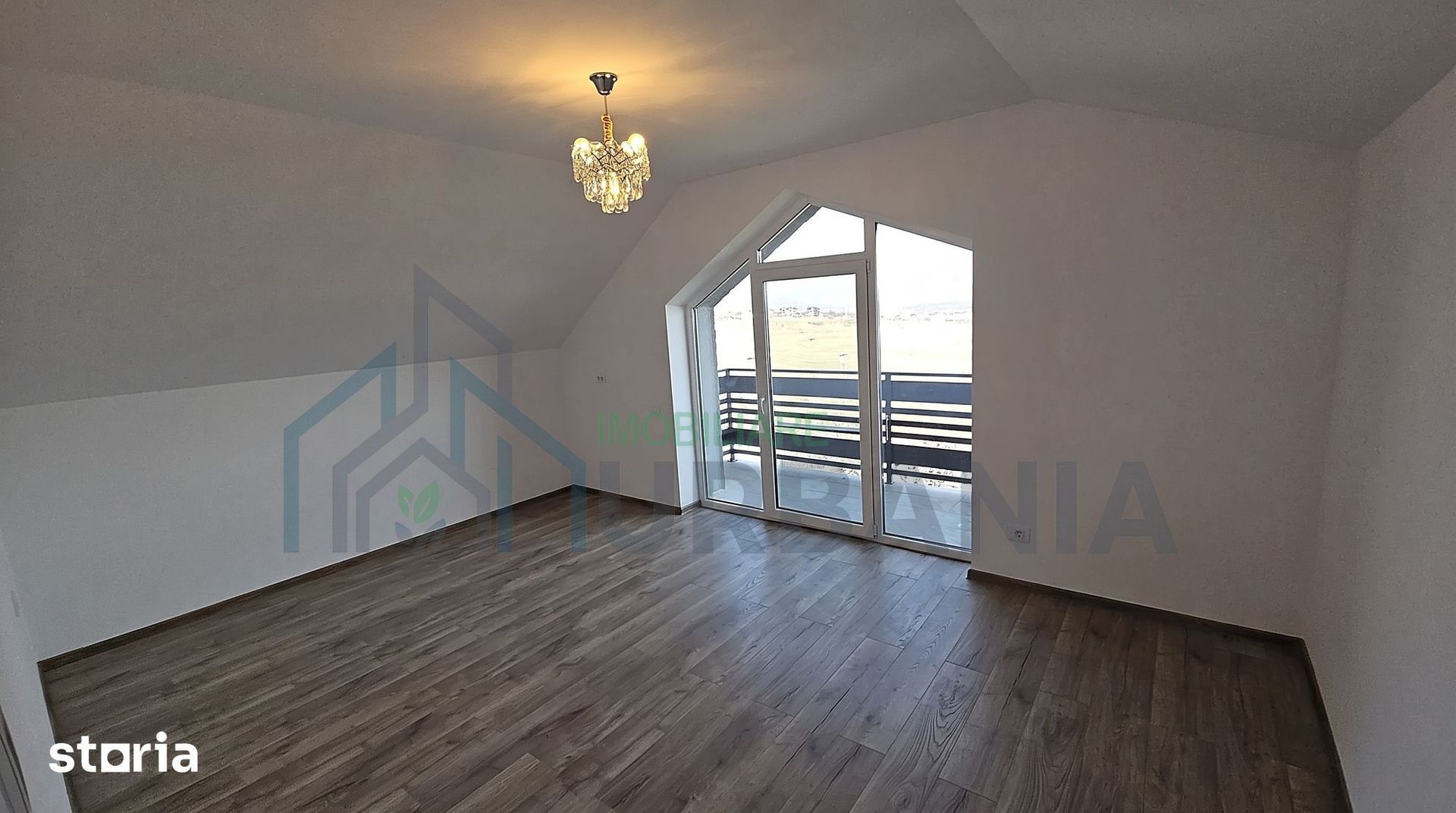Casă nouă 2025, P+M, 5 camere, clasă energetică A, vedere lac, 500 mp – Ciurbești, Miroslava - Poză 11