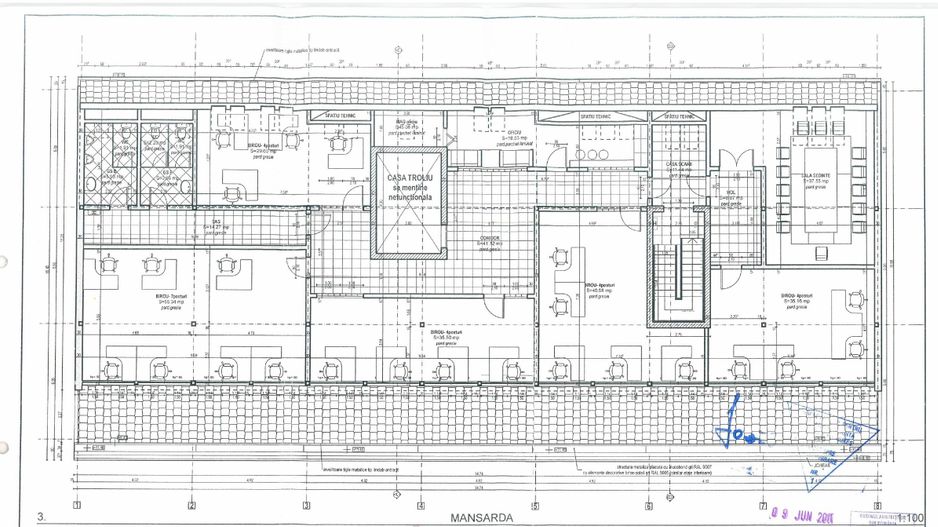 Central - zona Tribunal - disponibil intre 30 mp  si 450 mp - Poză 6