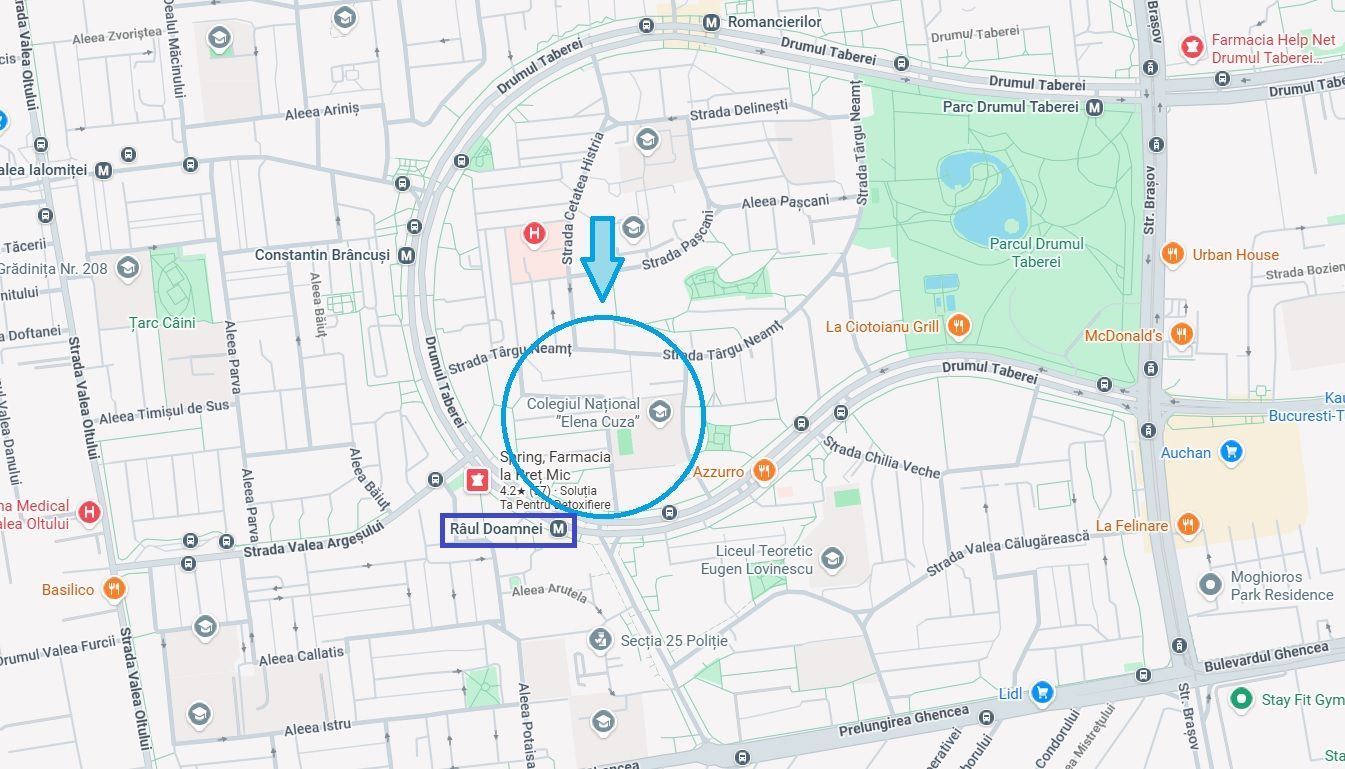 Drumul Taberei - Bucla, langa metrou Raul Doamnei si Liceul Elena Cuza - Poză 1