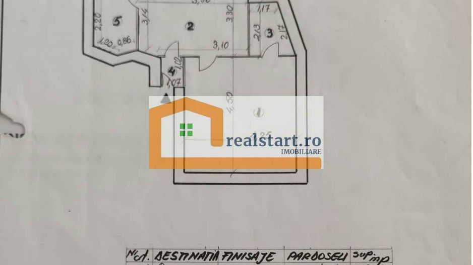 Floreasca - Dorobanti, Birou-Cabinet, apartament in vila, langa Metrou - Schiță 12