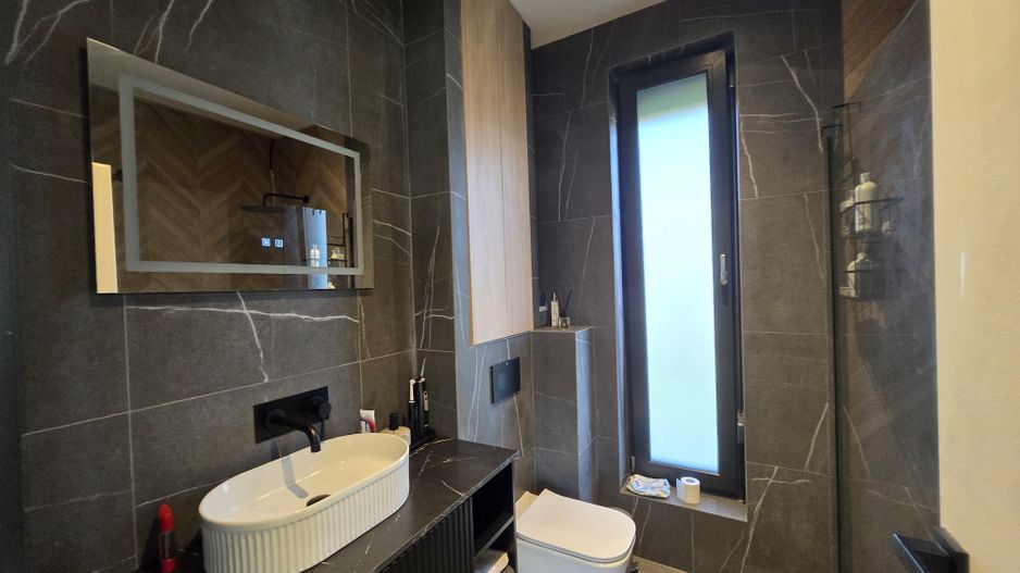 Casa noua 151mp curte 1000m Frumusani mobilata lux -langa Lac/Primarie - Poză 18