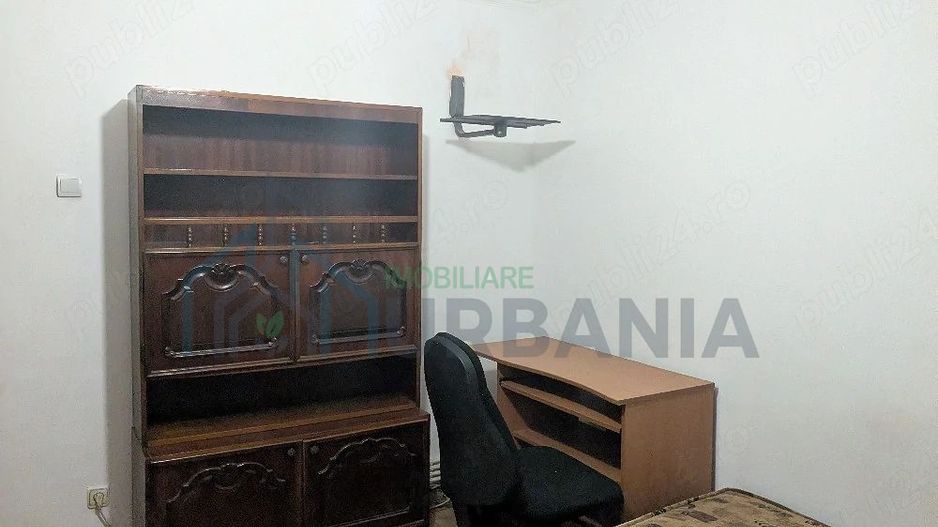 Camera mobilată de închiriat în apartament cu 2 camere, Tătărași - zona Ateneu - Poză 3