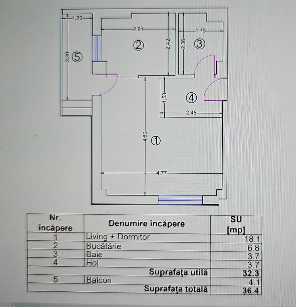 Garsonieră Premium în Otopeni | Finisată Complet | Balcon | Investiție - Poză 2