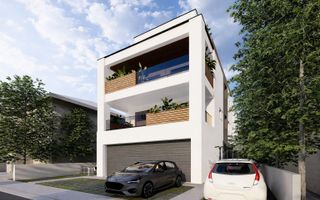 4 camere cu terasa de 22 mp, 3 bai, etaj 1/3, FINISAT MODERN,  COMISION 0% - Poză 3