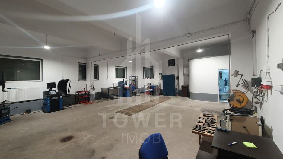 Spatiu industrial -hala (100 mp)- cu birou si baie (zona Garii) - Poză 5