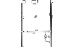 Chirie, spațiu comercial, 92.4 mp, strada Ion Creangă, Buiucani - Schiță 7