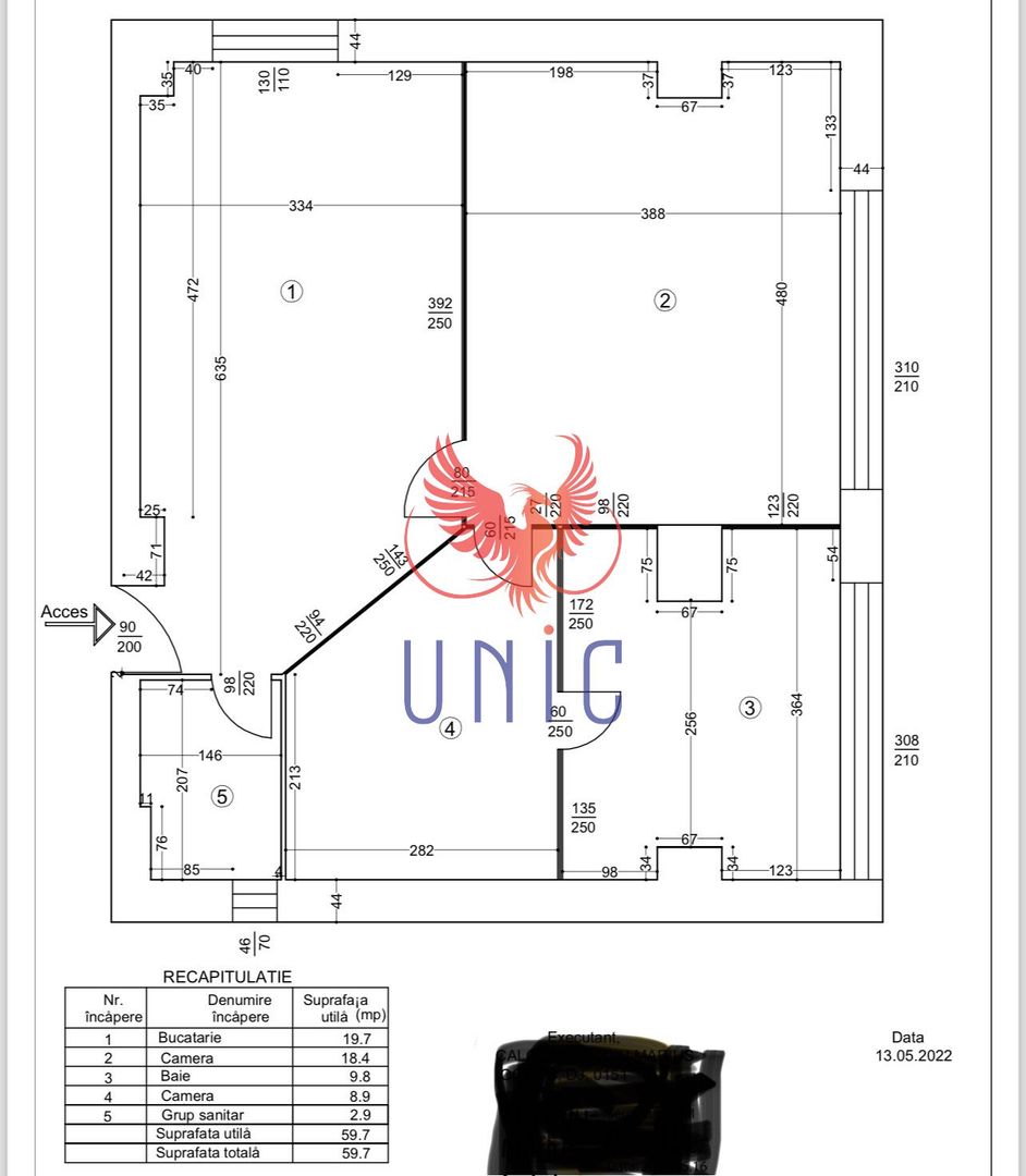 Apartament spectaculos cu cada panoramica, 2 bai, langa Promenada Mall - Poză 3