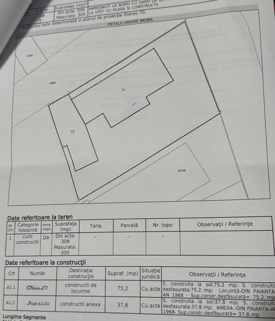 Casă de vânzare  zona Str. Gheorghe Doja, 3 camere - Schiță 11